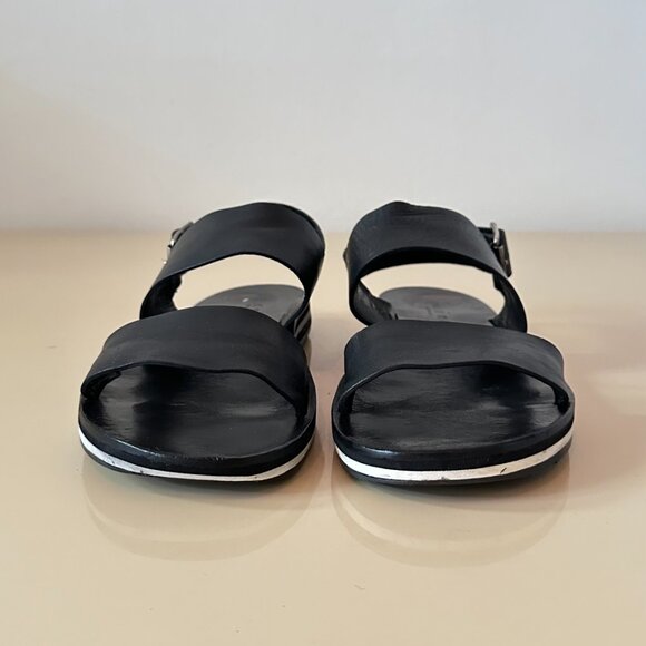 Marni Black Leather Sandals - Picture 2 of 8